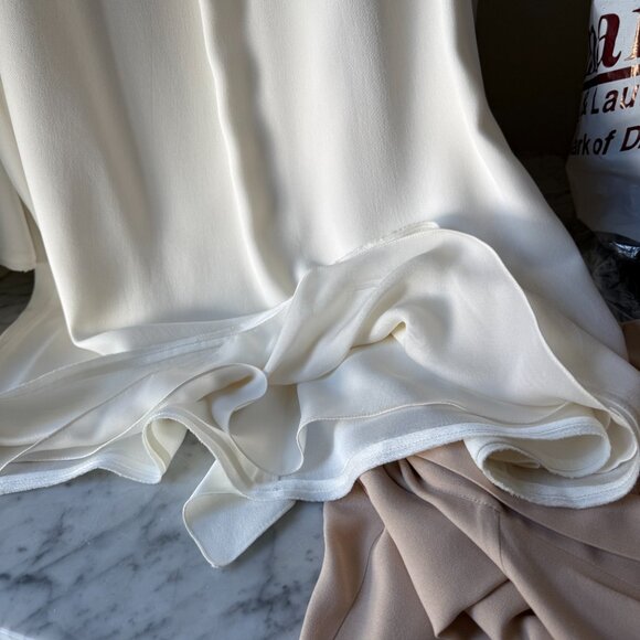 PROENZA SCHOULER WHITE DRESS- size 10. like BRAND NEW. wore ONCE. STUNNING. - Picture 9 of 16